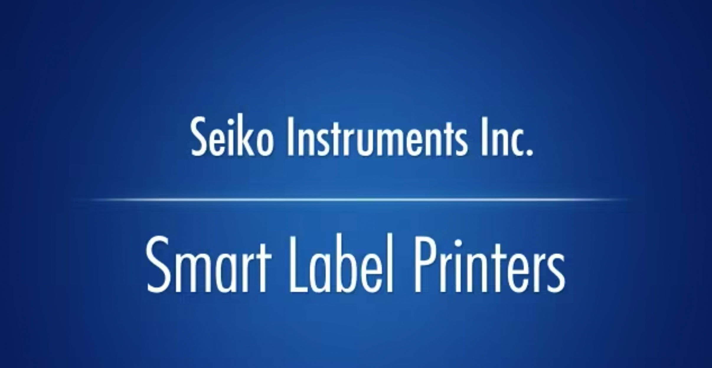 Seiko USA Smart Thermal Label Printers Thermal