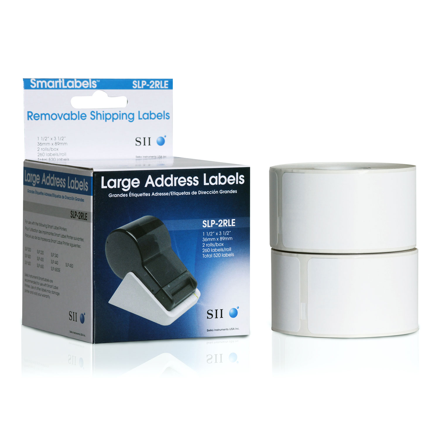Large Address Labels - SLP-2RLE - Smart Label Printers | Seiko Instruments  USA