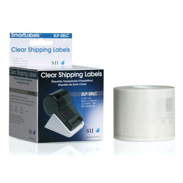 Clear Shipping Labels -SLP-SRLC
