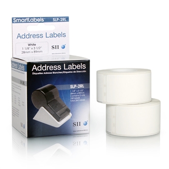 White Address Labels (2 pack) - SLP-2RL